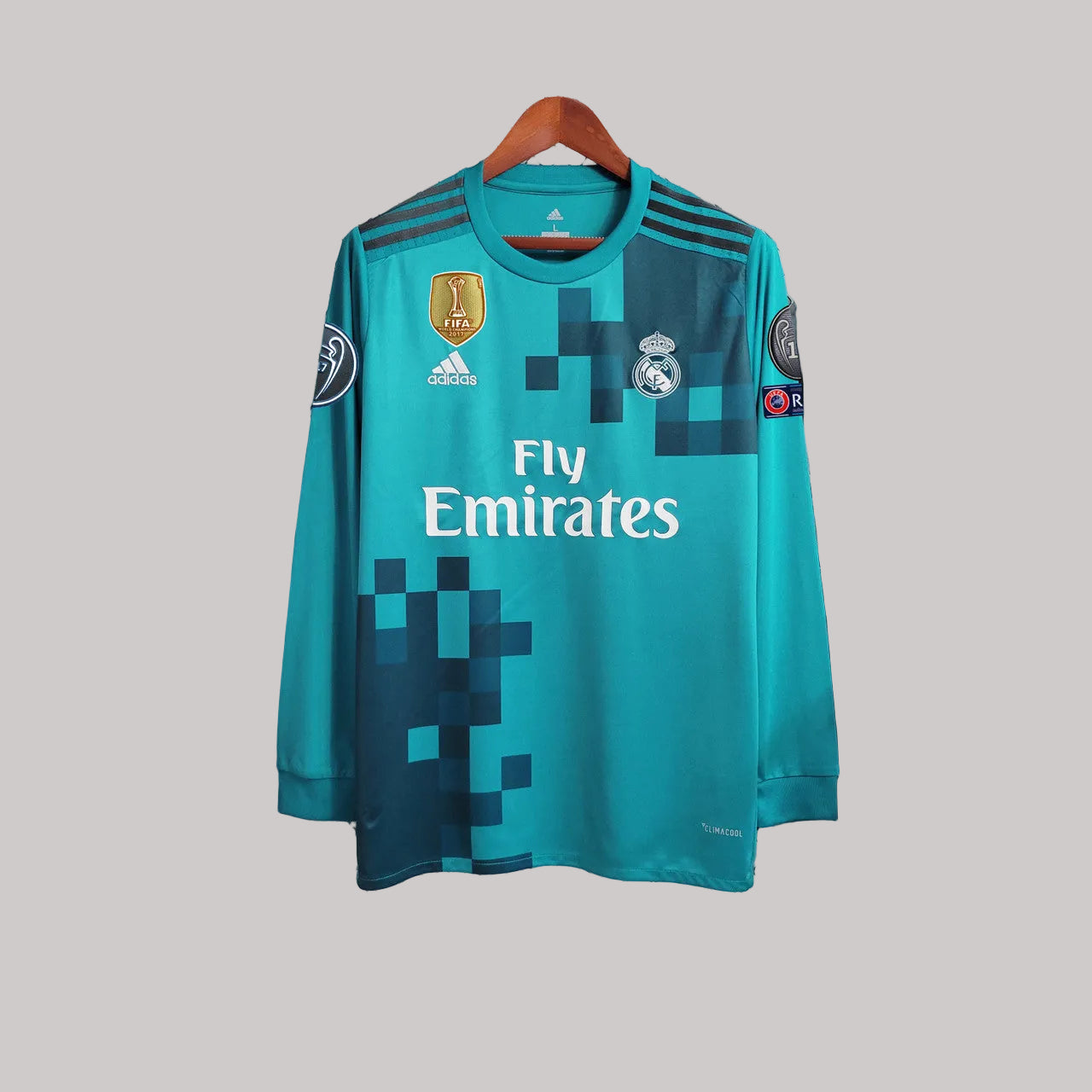 Real Madrid 17-18 Third Long Sleeve Away (RETRO)