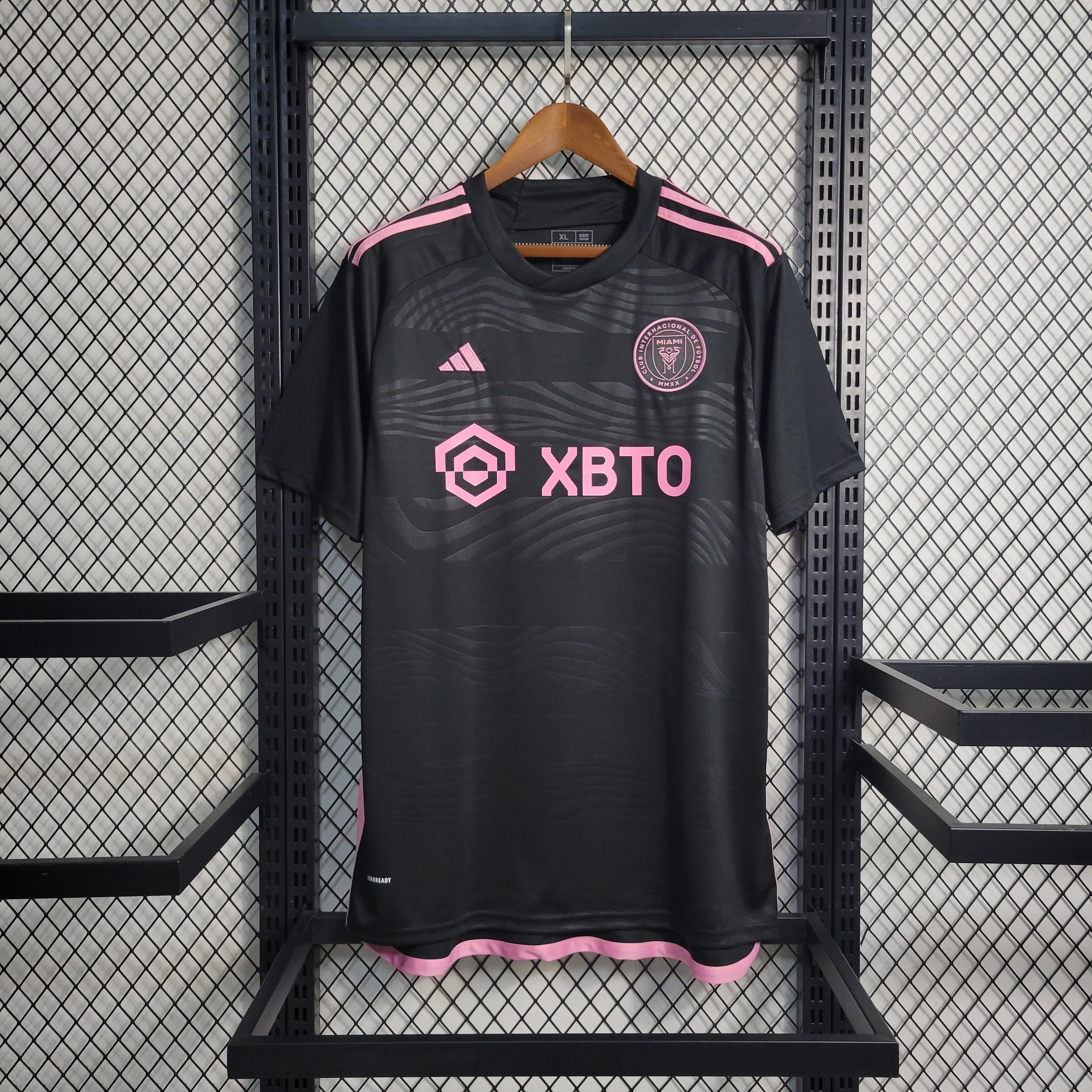 adidas 2021-22 Inter Miami Away Jersey - Black-Pink Turkey