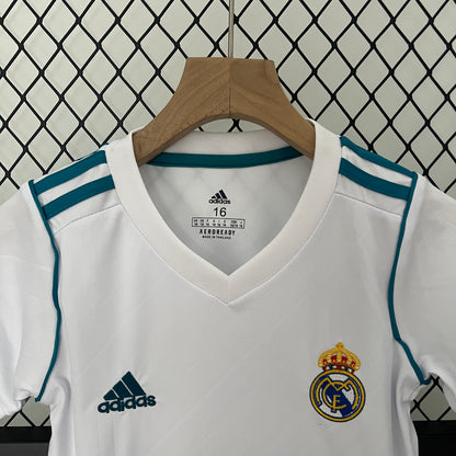 Real Madrid 17-18 Home (KIDS RETRO)