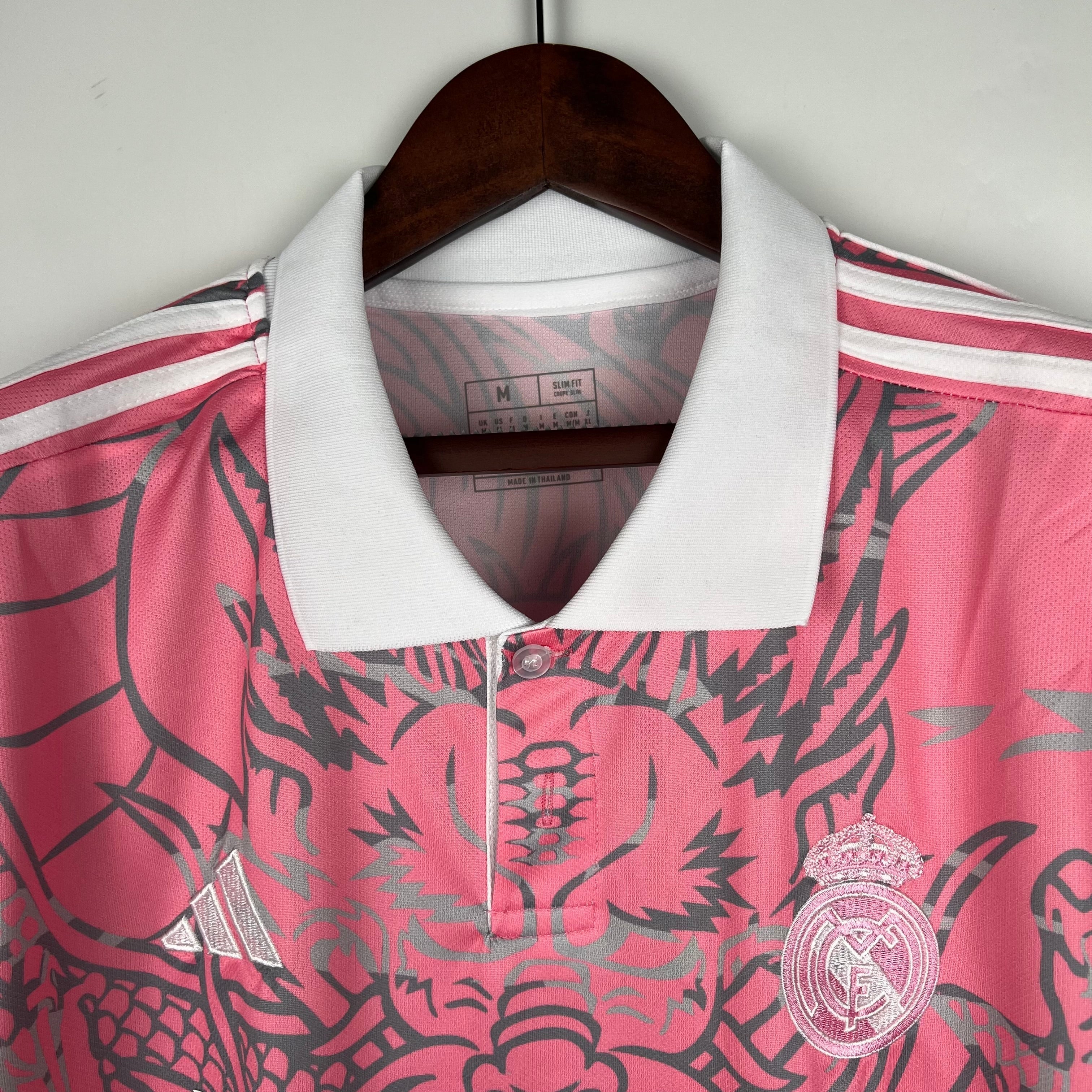 pink real madrid jersey